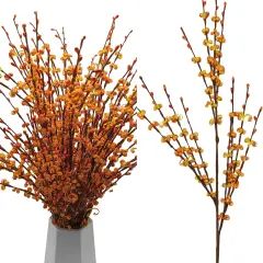 5 Pcs 29.5" Long Fake Fall Flowers