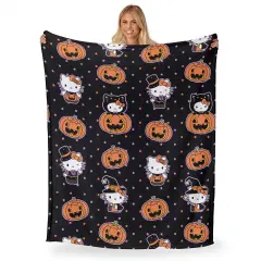 Sanrio Hello Kitty Halloween Silk Touch Throw Blanket Cutie costume