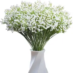 24 Pcs Fake Flowers Gypsophila Bouquet Fall Flowers