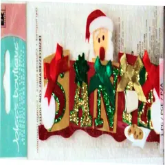Jolee's Bouique Santa Dimensional Title Stickers