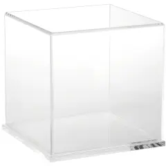 Plymor Clear Acrylic Display Case, 8" x 8" x 8"