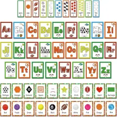 57 Pcs Alphabet and Number Bulletin Board Set