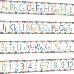 Alphabet Number Bulletin Board Set