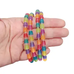 Miniature Garland for Tiny Christmas Trees, Colorful Gumdrop Candies, 3 ft, Adorabilities