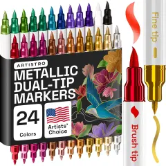 Dual Tip Acrylic Paint Markers