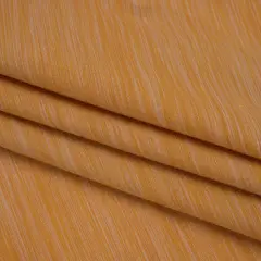 1 Yard Woven Quilting Cotton Fabric Tangerine Striated, 43 Inch Width