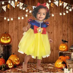 Infant Disney Snow White Costume for Babies Dress with Headband Set