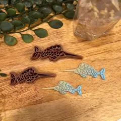 SWORDFISH | SUMMER SOLSTICE | SEALIFE | POLYMER CLAY CUTTER