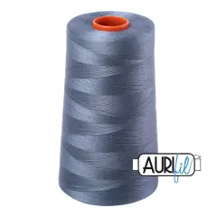 Dark Grey (1246) | 50wt Cone (5900M / 6452Y) | Aurifil Thread