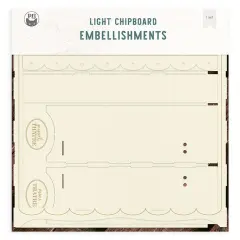 P13 Light Chipboard Decoration Base 12"X12"-Once Upon A Time, Mini Theatre