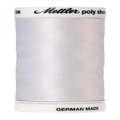 White (2596-0015) | Poly Sheen (800M / 875Y) | Mettler Thread