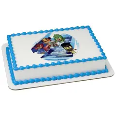 PJ Masks Heroes Rule Edible Image Cake Topper 1/4 sheet