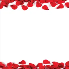 Great Papers! Red Rose Petal Elegance Letterhead, for Invitations, Announcements and Personal Messages, Printer Friendly 8.5&rdquo;x11&rdquo;, 50 Pack