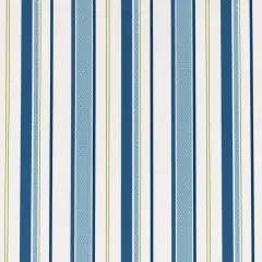 Blueberry - Blue Stripe Upholstery Fabric 54 Inches"