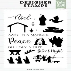 Echo Park Designer Stamp Set-Christmas Nativity