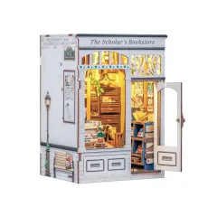 DIY Book Nook Kit - The Scholar's Bookstore