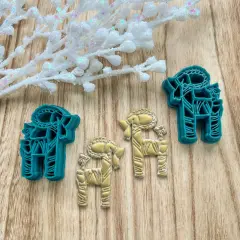 YULE GOAT | PAGEN | CHRISTMAS| CLAY CUTTER