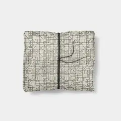 Minimal Ethnic Geo Grid Gift Wrap