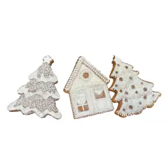 4" Gingerbread Christmas Hanging Ornament &ndash; Sweet Holiday Tree Decoration