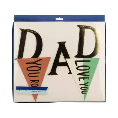 HAPPY DAD'S DAY BANNER SET