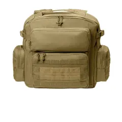 CornerStone&reg; Tactical Backpack with Laptop Sleeve and Patch Loop Panel Coyote Brown