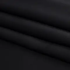 1 Yard Black Silk Charmeuse Fabric Premium Collection 44 inch Width