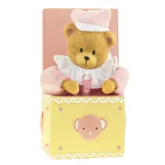 Collections Etc Baby Bear Music Box