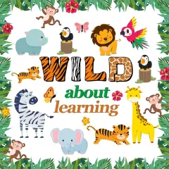 Jungle Animals Bulletin Board Decoration Set