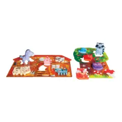 Headu My First Montessori Puzzles with Wooden Animal Characters
