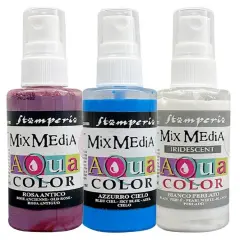 Stamperia Aquacolor 3/Pkg-Lavender