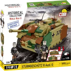 COBI Historical Collection WWII Sturmgeschutz III Ausf. G (2-in-1) TANK HUNTER TEAM - EXECUTIVE EDITION