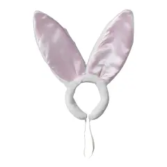 Deluxe Satin Plush Costume Bunny Ears