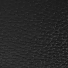 1 Yard Textured PVC Leather Vinyl Fabric For Upholstery And Automotive 54 Inch Wide Black