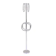 Towel Stand With 4 Integrated Towel Rings - Ts-40T-Pc