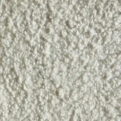 Shearling Plush Durable Polyester Fabric 54&Prime; width for Upholstery Marshmallow