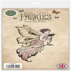 Craft Consortium Faeries Photopolymer Stamp Set-Flower