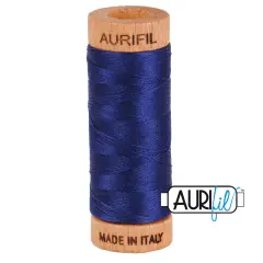 Midnight (2745) | 80wt Small Spool (274M / 300Y) | Aurifil Thread