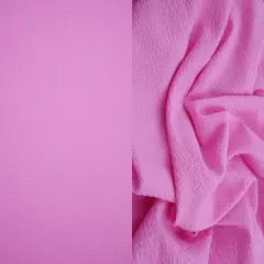 1 Yard Solid Popcorn Woven Fabric, 56/57&Prime; Wide Polyester Spandex Blend LAVENDER