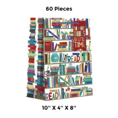 Elegant Patterned Gift Bags 10" x 4" x 8"