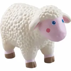HABA Little Friends Sheep - 3.5" Farm Animal Toy Figure Multicolor