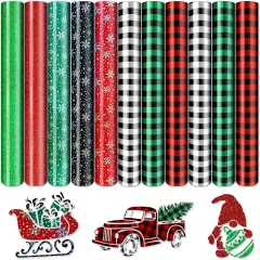 Christmas Heat Transfer Vinyl, 11 Sheets