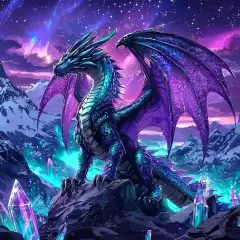 DIY Dragon 5D Diamond Painting Kits for Beginners - 12x12inch