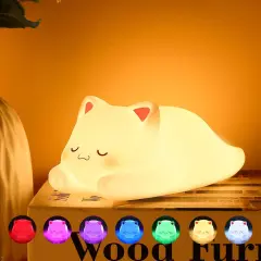 16 Colors Cute Cat Lamp