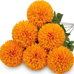 Autumn Artificial Chrysanthemums Ball