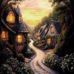 Sunsout Village Peace 1000 pc Jigsaw Puzzle 77157