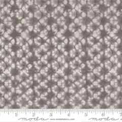 Kawa Pewter Grey Kiso Blenders Shibori 44"/45" Fabric Per Yard