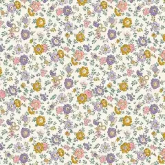 Liberty Tudor Celebration Haberdashery Floral 01667443C 44"/45" Fabric Per Yard