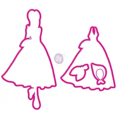 JN Doll Metal Die - Camille