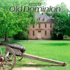 Old Dominion | Virginia Places | 2026 12 x 24 Inch (Hanging) Monthly Square Wall Calendar | Plastic-Free