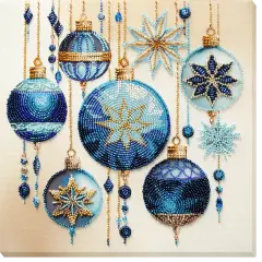 Bead Embroidery Kit - Crystal patterns